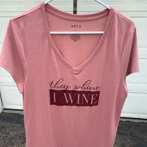 “They whine, I wine”